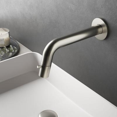 Hotbath Buddy Fonteinkraan - uitloop 18.6cm - inbouw - inkortbaar - geborsteld nikkel UW001GN