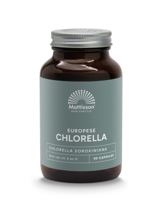 Mattisson HealthStyle Europese Chlorella 775mg Capsules