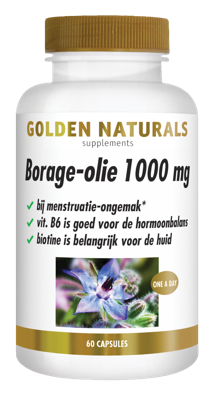 Golden Naturals Borage olie 60 Capsules