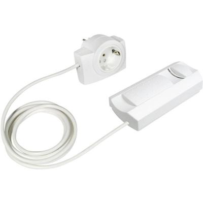 Ehmann 2660x0109 Snoerdimmer Geschikt voor lampen: Halogeenlamp, Gloeilamp Wit