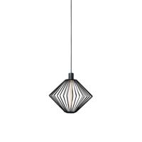 Wever Ducre Wiro Diamond 1.1 Hanglamp - Zwart - thumbnail