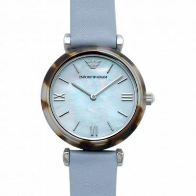 Emporio Armani Quartz witte wijzerplaat kunststof dameshorloge AR11002 Emporio Armani Quartz witte wijzerplaat kunststof dameshorloge AR11002