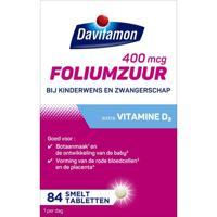 Davitamon Foliumzuur met Vitamine D3 Smelttabletten - thumbnail