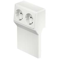 OBO Bettermann SL 2GT20110 rws Inzetstuk voor stopcontact voor Accessoires voor elektroplintsysteem Zuiver wit 1 stuk(s) - thumbnail
