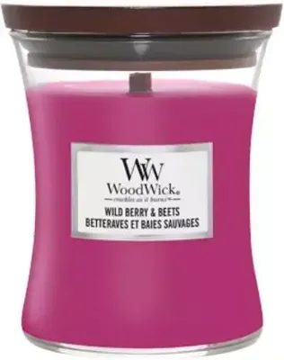 WoodWick wild berry & beets medium candle