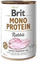 Brit Mono Protein konijn natvoer hond 12 x 400 g - thumbnail