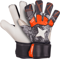 Derbystar Keepershandschoen Attack XP17 Grijs oranje 2576 - thumbnail