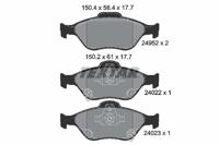 Remblokkenset, schijfrem 2495201 - thumbnail
