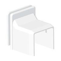 KOPOS 8629_HB Verbindingselement (b x h) 21 mm x 19 mm Wit 1 stuk(s) - thumbnail