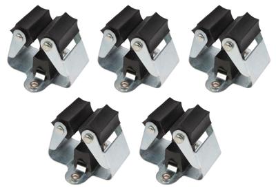 Tuingereedschap ophang set van 5 stuks