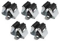 Tuingereedschap ophang set van 5 stuks - thumbnail