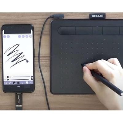 Wacom Intuos S Bluetooth Manga Edition grafische tablet Zwart 2540 lpi 152 x 95 mm USB/Bluetooth