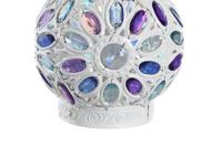 Bureaulamp DKD Home Decor Metaal Wit Multicolour 220 V 50 W 19 x 19 x 33 cm - thumbnail