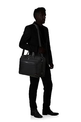 Samsonite 147142-1041 Pro-DLX6 Laptop Schoudertas | 17.3 inch | Zwart