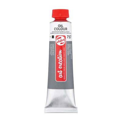 Talens art creation olieverf tube 40ml koudgrijs 717 Talens art creation olieverf tube 40ml koudgrijs 717
