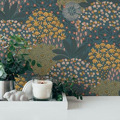 AS Creation Nara - Bruin - Floral - 387404