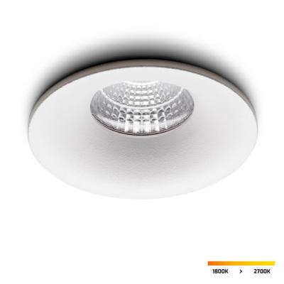 LED-inbouwspot Villa wit 5W dim-to-warm