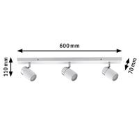 Paulmann Zyli 66713 Plafondlamp voor badkamer 30 W Wit, Chroom - thumbnail