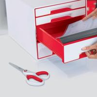 Leitz 53192026 Universele schaar Linkshandig, Rechtshandig 205 mm Rood - thumbnail