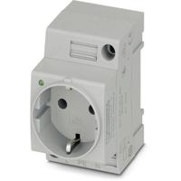 Contactdoos voor schakelkast Phoenix Contact EO-CF/UT/LED Grijs (l x b) 60 mm x 45 mm - thumbnail