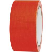 TOOLCRAFT 80FL5025OC 80FL5025OC Textieltape 80FL5025OC Neon-oranje (l x b) 25 m x 50 mm 1 stuk(s) - thumbnail