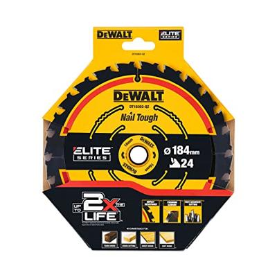 DeWALT Cirkelzaagblad voor Multimaterial | Extreme | Ø 184mm Asgat 16mm 24T - DT10302-QZ - thumbnail
