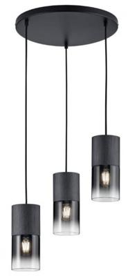 Trio Design hanglampRobin vide 3-lichts - 310630332