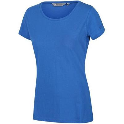 Regatta T-shirt Carlie dames katoen turquoise