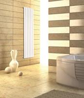 Badstuber Eisenstadt design radiator 180x45,9cm wit 847 Watt - thumbnail