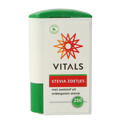 Vitals Stevia zoetjes 250 Tabletten