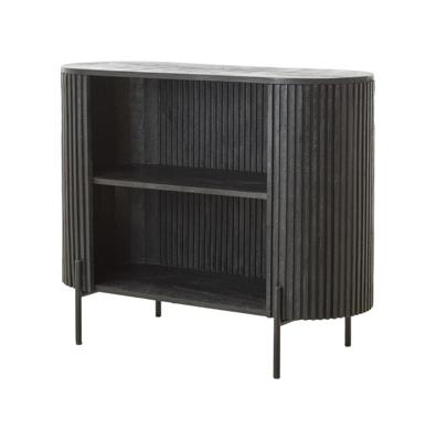 Light & Living Dressoir 'Dumosi' Mangohout, 100cm, kleur Mat Zwart Light & Living Dressoir 'Dumosi' Mangohout, 100cm, kleur Mat Zwart