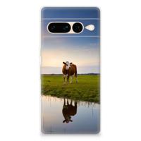 Google Pixel 7 Pro | TPU Hoesje | Koe - thumbnail