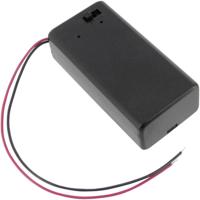 Velleman BH9VBS Batterijhouder Aantal cellen: 1 9V (blok) (l x b x h) 69 x 33 x 21 mm - thumbnail