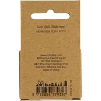 Creativ Company Kralen van agaat, d 13+15 mm, gatgrootte 0,9-1 mm, ca. 28 stuk, helder groen, 28 stuk/ 1 doos - thumbnail