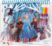 Van Der Doelen Disney frozen2 kleurboek met sjabloon en stickers 5 delig - thumbnail