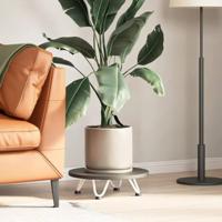 Haarnadelpoten voor Salontafel 4 st 10 cm massief staal wit - thumbnail