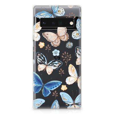 TPU Hoesje voor Google Pixel 6 Pro Vlinder TPU Hoesje voor Google Pixel 6 Pro Vlinder