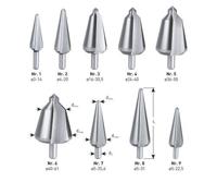 Rotec HSS conische plaatboren S.P. Nr.5 36,0-50,0 - 4200005 - thumbnail