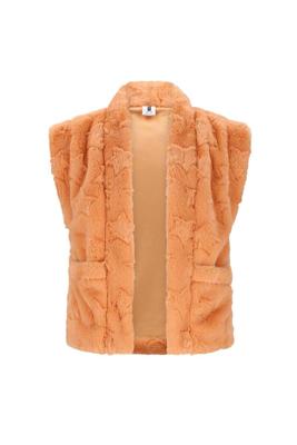 B.Nosy winter gilet meisjes - oranje - Georgie - teddy