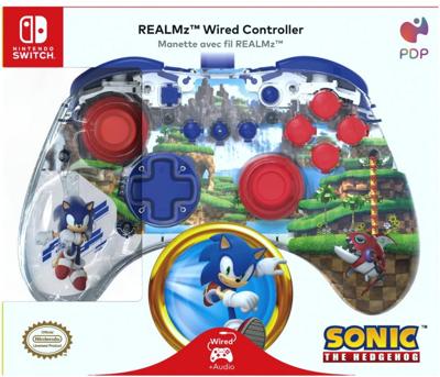PDP Realmz Wired Controller - Sonic Green Hill Zone PDP Realmz Wired Controller - Sonic Green Hill Zone