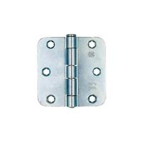 4tecx Ongelagerd scharnier 76x76x2mm verzinkt RD - thumbnail