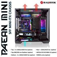 RAIJINTEK PAEAN MINI mini tower behuizing - thumbnail