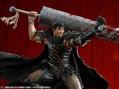 Berserk PVC Statue 1/7 Guts Black Swordsman Ver. 26 cm