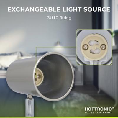 Riga - LED plafondlamp - 4 Watt 345 Lumen - 6500K Daglicht wit - Draaibaar en dimbaar - GU10 - Kantelbaar - Plafondspot - IP20 voor binnen - RVS Riga - LED plafondlamp - 4 Watt 345 Lumen - 6500K Daglicht wit - Draaibaar en dimbaar - GU10 - Kantelbaar - Plafondspot - IP20 voor binnen - RVS
