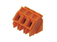 Weidmüller 1595830000 Klemschroefblok 4 mm² Aantal polen 3 Oranje 100 stuk(s) - thumbnail