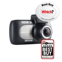 Nextbase 312GW, Full HD 1080p dashcam autocamera met GPS, DVR, wifi en uitgebreid nachtzicht, frontcamera, 140 graden groothoek, zwart - thumbnail