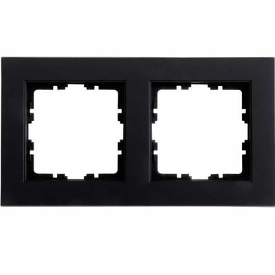 Kopp HK07 PURE mat zwart 2 voudig afdekraam - 4624710