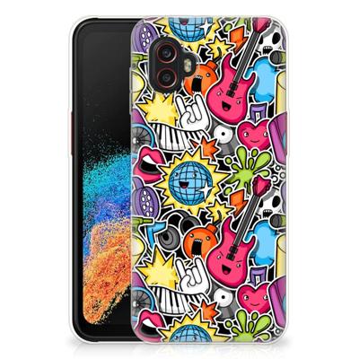 Samsung Galaxy Xcover 6 Pro | Sillicone Back Cover | Punk Rock Samsung Galaxy Xcover 6 Pro | Sillicone Back Cover | Punk Rock