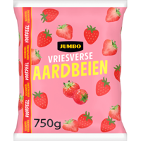 Jumbo Vriesverse Aardbeien Voordeelverpakking 750 g - thumbnail