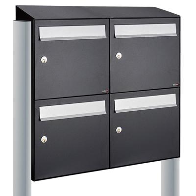 Allux Flow Set 2-Breed, 2-Hoog Met Dak Op Statief Zwart - 40040070_2x2ds Allux Flow Set 2-Breed, 2-Hoog Met Dak Op Statief Zwart - 40040070_2x2ds